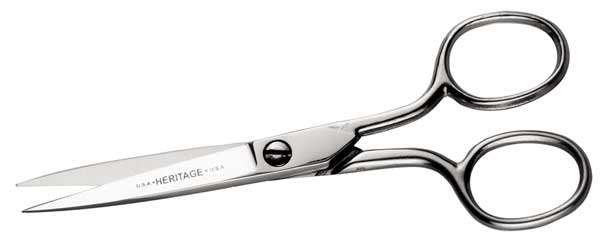 Embroidery Scissor with Large Ring, 4-Inch