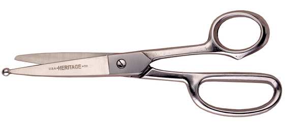 Straight Stainless Trimmer w/Ball Point, 8-Inch