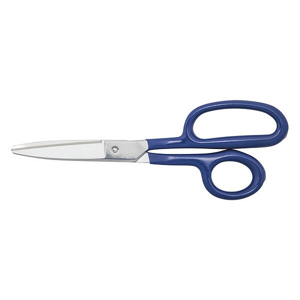 HD Carpet Shear w/Ring, Curved, Blunt, 9-Inch