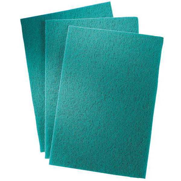 Sanding Hand Pad, Alum. Oxide, Green, VF