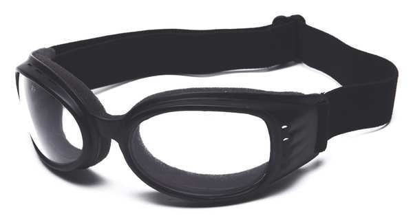 Impact Resistant Safety Goggles, Clear Anti-Fog Lens, Max Barron Series