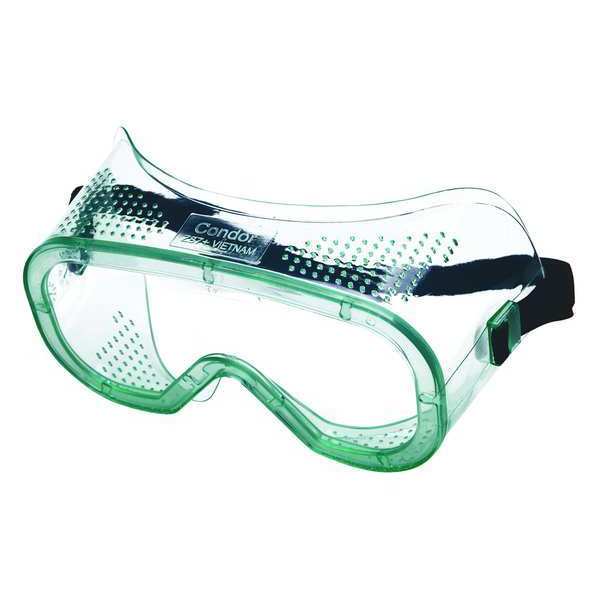 Impact Resistant Safety Goggles, Clear Uncoated Lens, Platoon Series