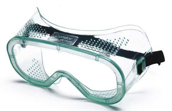 Impact Resistant Safety Goggles, Clear Scratch-Resistant Lens, Platoon Series