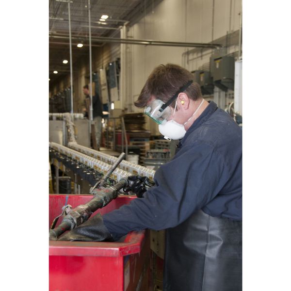 Safety Goggles, Clear Uncoated Lens, Platoon Series
