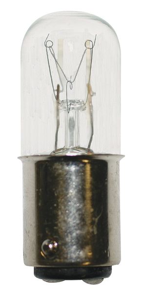 LUMAPRO 7W, T6 Miniature Incandescent Light Bulb, Lumens: 30