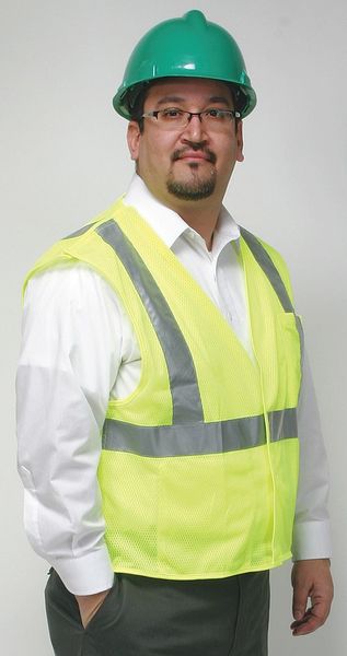 4XL Flame Resistant Tear Away Vest, Lime