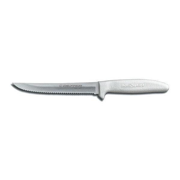 Utility Knife, Food Processing, 6 In, White