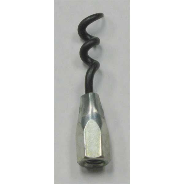 Packing Extractor Tip, Corkscrew, 2 In. L