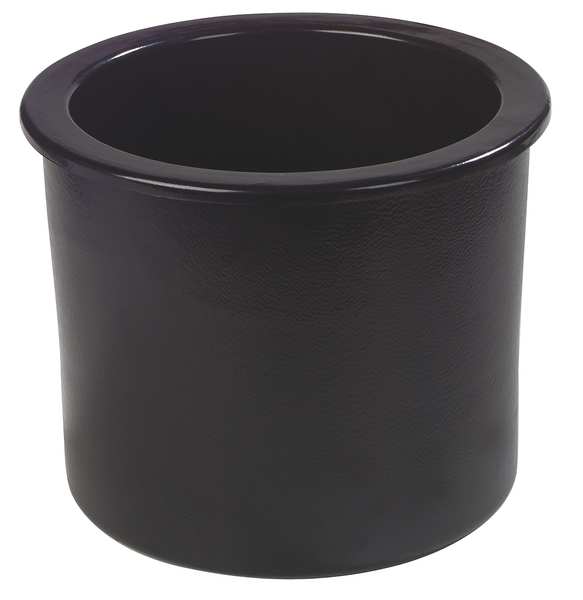 Ice Cream Server w/ Lid, 12 qt., ABS Plastic Black