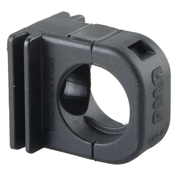 Tubing Support, 0.510in, Black, Polyamides