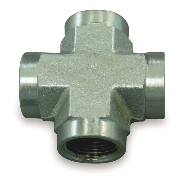 Adpt, FNPT, 3/8-18, Cross