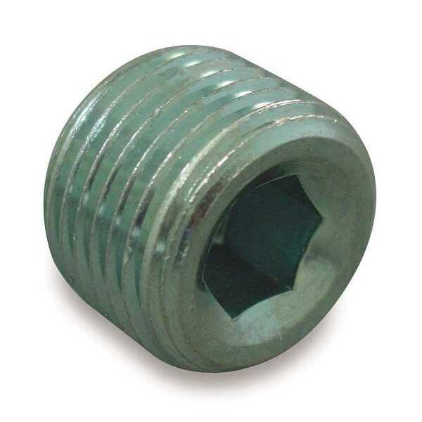 Adpt, MNPT, 3/4-14, Hex Plug