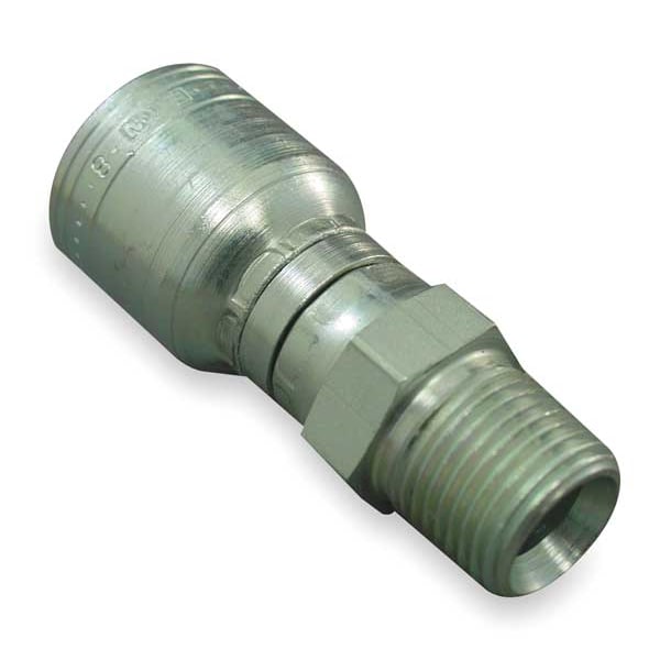 Fitting, Straight, 1/2 In Hose, 3/8-18 NPT