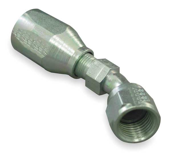 Fitting, 45 Deg, 5/8 In Hose, 1 1/16-14 SAE
