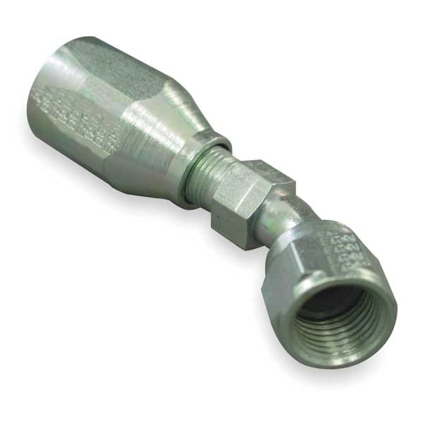 Fitting, 45 Deg, 13/32 In Hose, 3/4-16 JIC
