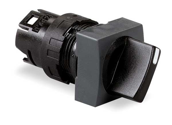 Non-Illum Selector Swtch, 16mm, 3 Pos, Levr