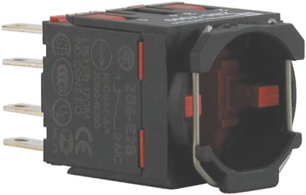 Contact Block, 2NC Slow Break, 16mm