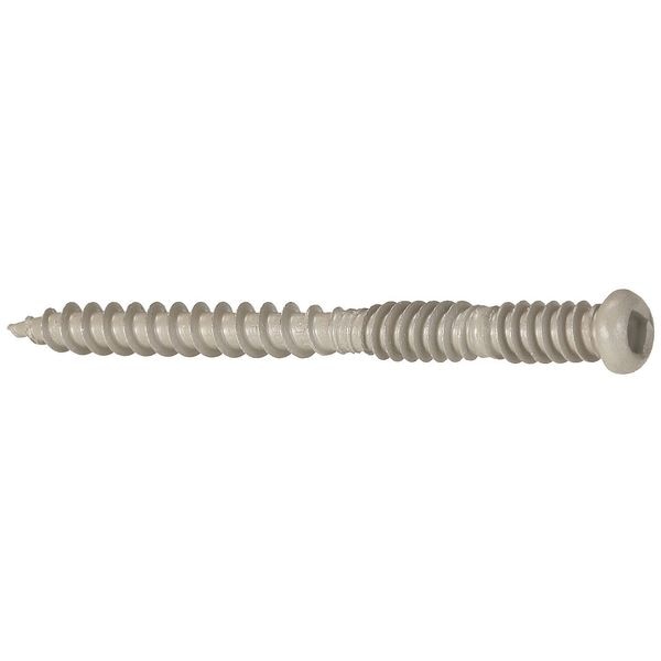 Wood Screw, #10, 3 in, Advanced Corrosion Resistance Steel Pan Head Square Drive, 1875 PK