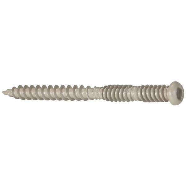 Wood Screw, #10, 3 in, Advanced Corrosion Resistance Steel Pan Head Square Drive, 1875 PK