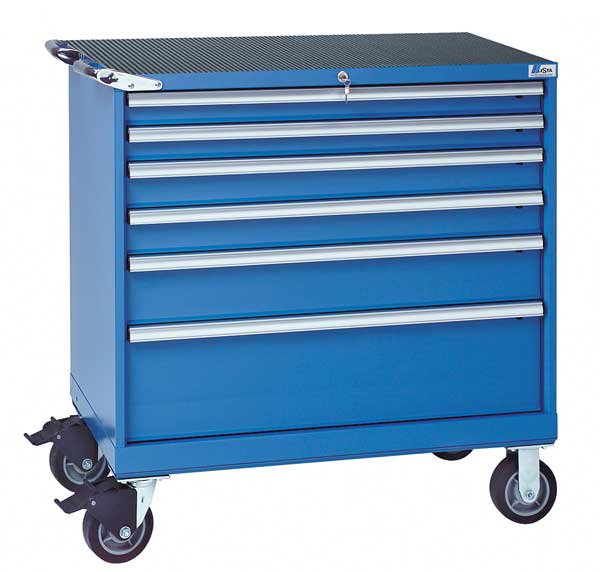 Mobile Workbench Cabinet, 40-1/4 In. W