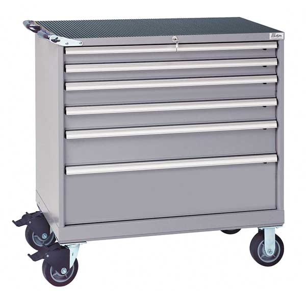 Mobile Workbench Cabinet, 40-1/4 In. W