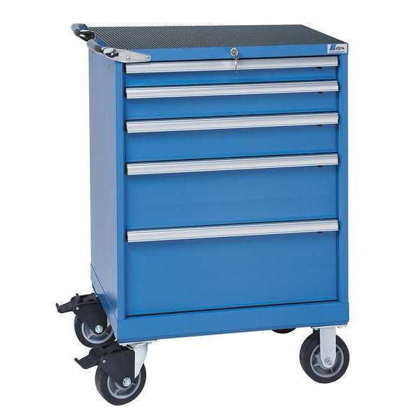Mobile Workbench Cabinet, 165 lb., Steel