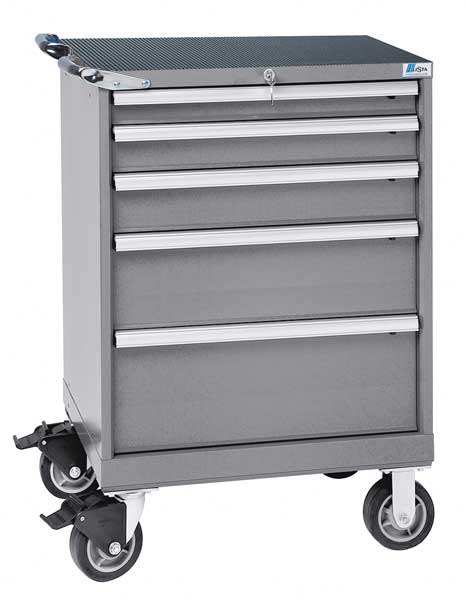Mobile Workbench Cabinet, 28-1/4 In. W