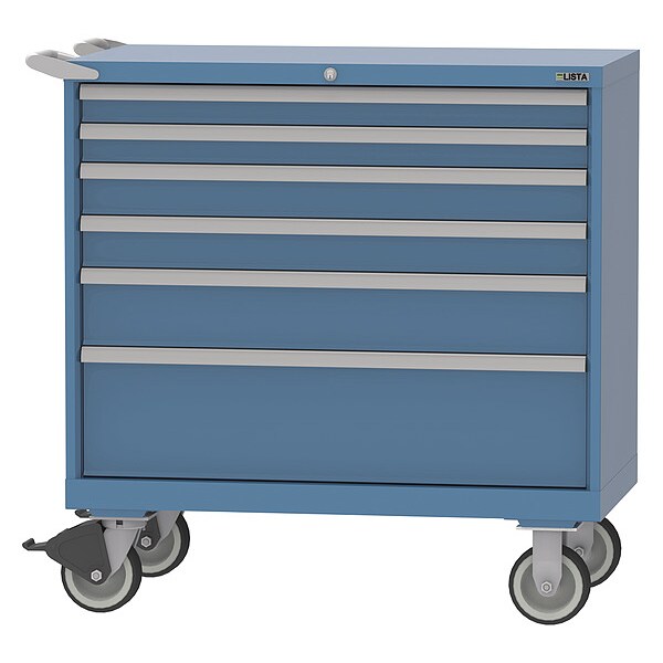 Mobile Service Bench, 440 lb., Bright Blue