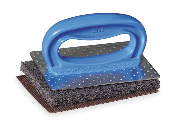 Pad Holder, Gray, Metal