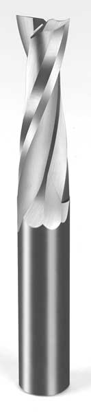 Routing End Mill, Up O Flute, 1/2, 1 1/4, 4