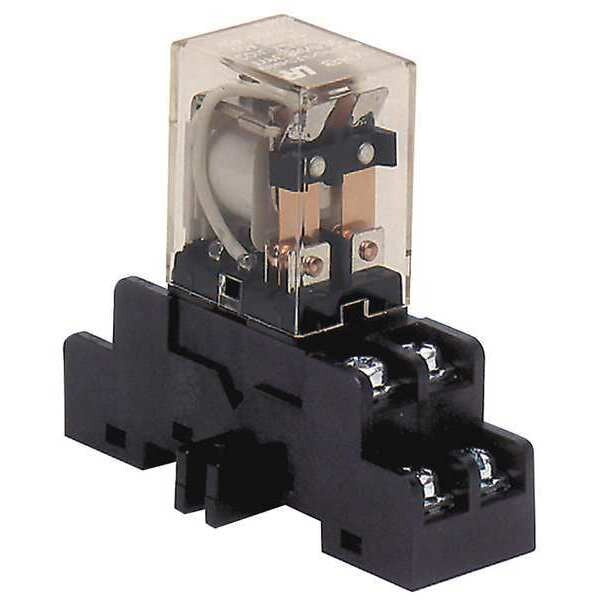 Din Rail Relay Module 24VDC 43Ma DPDT, Relay, -