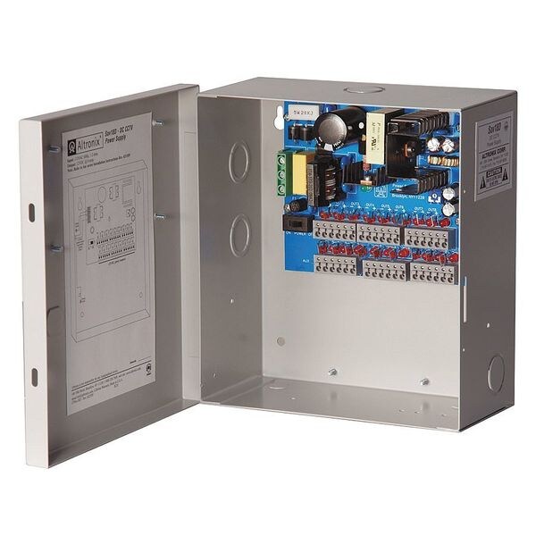 Power Supply, CCTV DC, Wall Mount