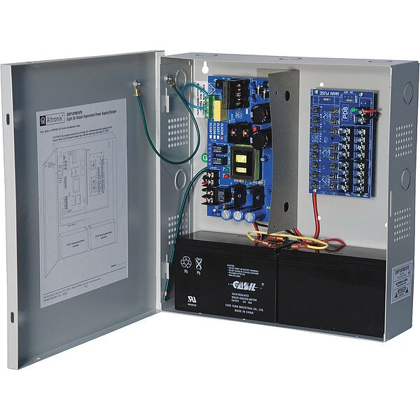 Power Supply 8 Fuse 24VDC @ 10A