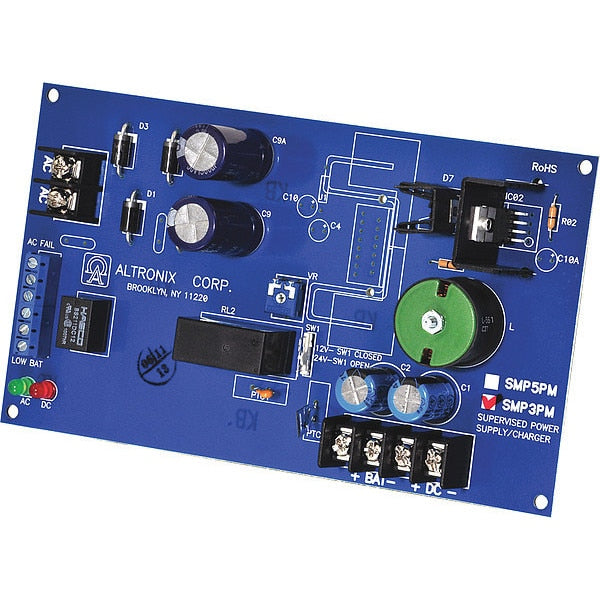 Power Supply 12/24VDC @ 2.5A Supervised