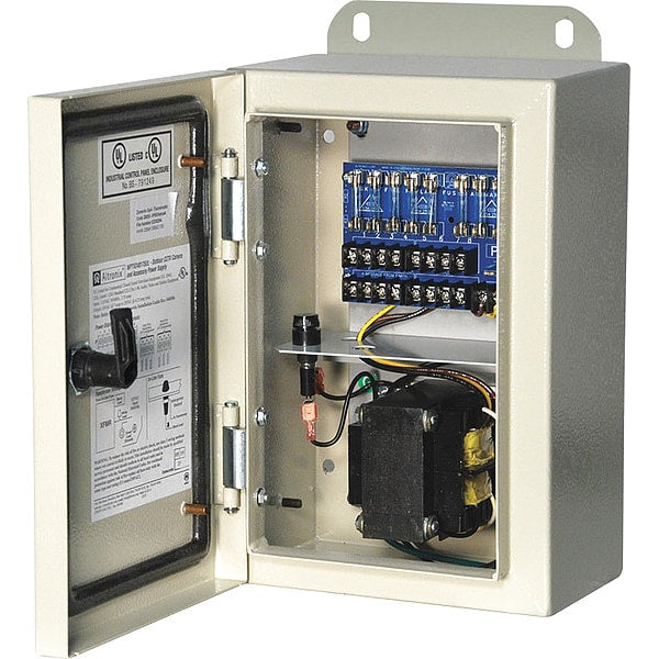 Power Supply 8 Fuse 24Vac @ 7A Nema4