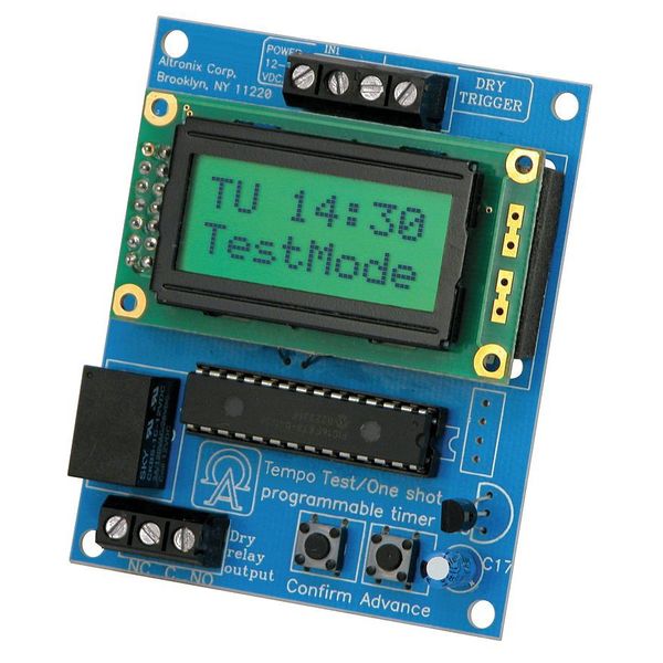 Two Stage Timer 12/24V Ac/Dc SPDT @ 2A