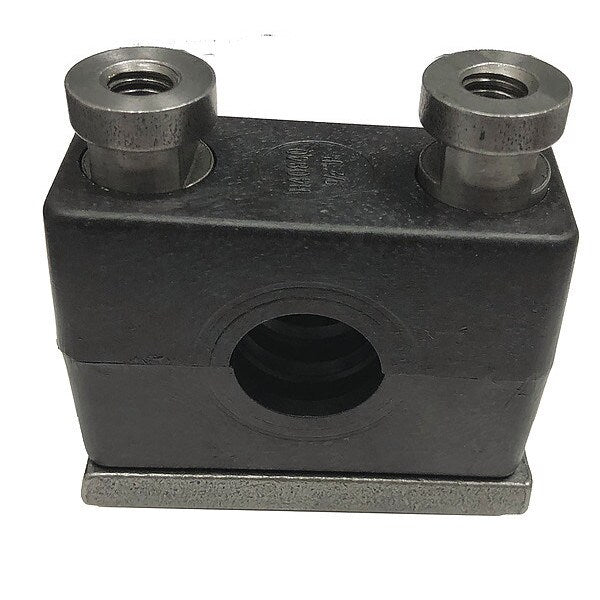 Tube Clamp Kit, Pipe 1/2 In, Carbon Steel
