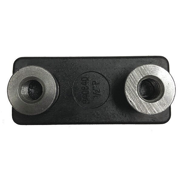 Tube Clamp Kit, Pipe 1/2 In, Carbon Steel