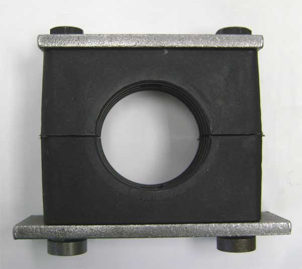 Tube Clamp Kit, Pipe 2 1/2In, Carbon Steel