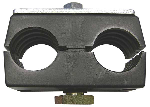Tube Clamp Kit, Tube Sz 1 In, Zinc-Plated