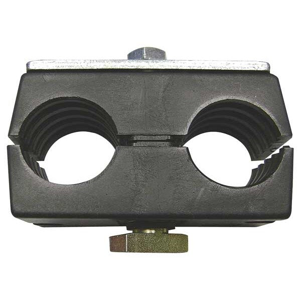 Tube Clamp Kit, Tube 3/4 In, Zinc-Plated