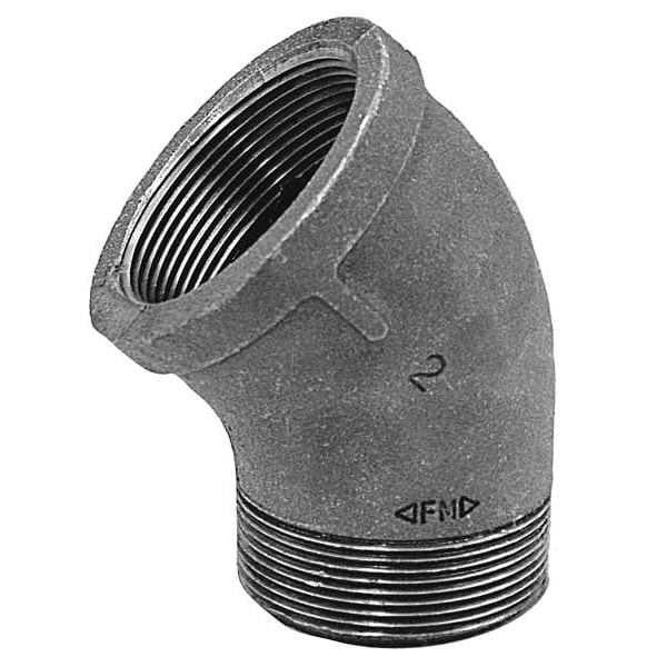 Malleable Iron 45 Degree Street Elbow Class 150