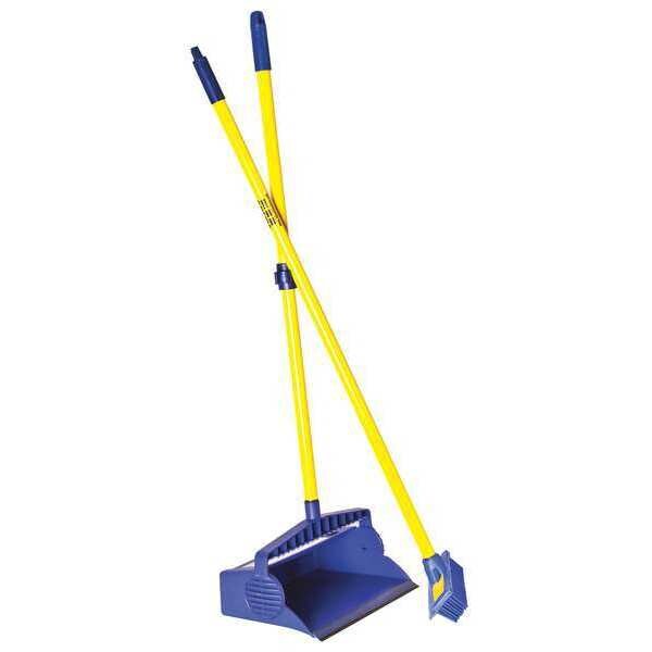 Broom Set, Blue, Rubber