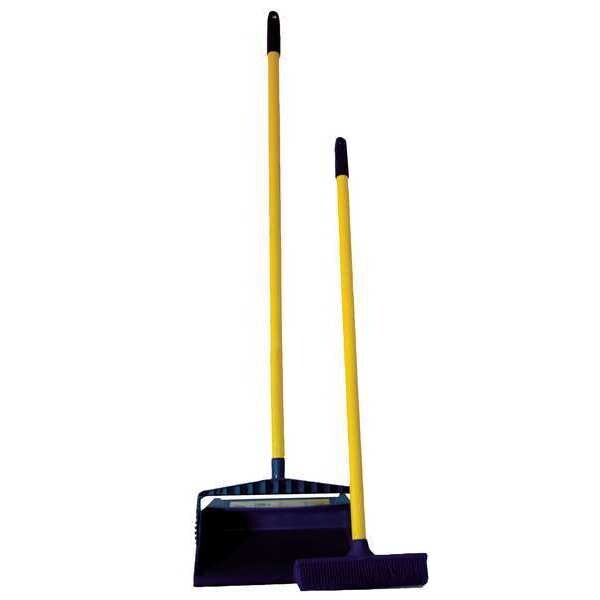 Broom Set, Blue, Rubber
