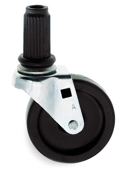 Caster, 3 in, Use With 4WM20, 4WM21, PK4