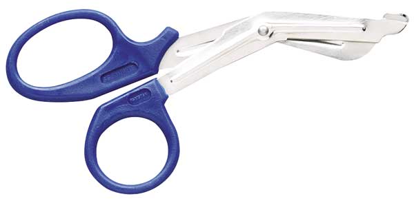 Medical Shears, Serrated, SS, 5-1/2 In