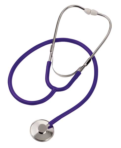 Nurse Stethoscope, Adult, Blue