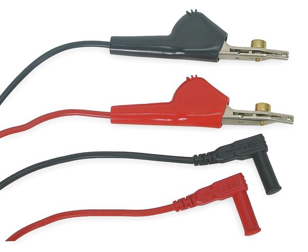 Five Way Test Clip Lead Kit, Length 40 In