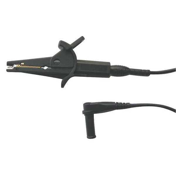 Alligator Clip Test Lead, 36 In, Black