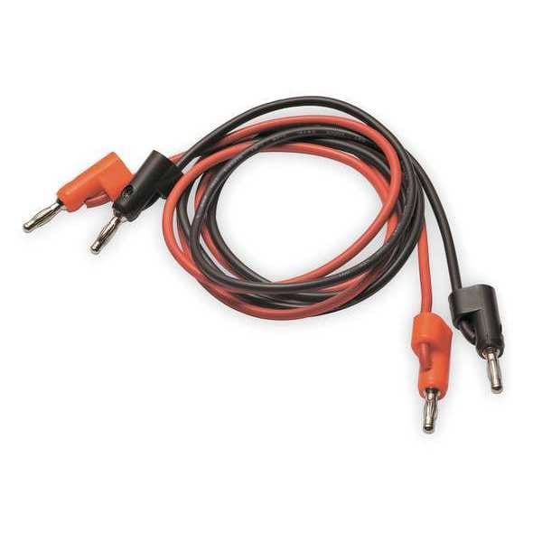 Patch Cord Kit, Stacking Banana Plug, 40In